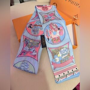 Louis Vuitton Multicolor Silk Scarf